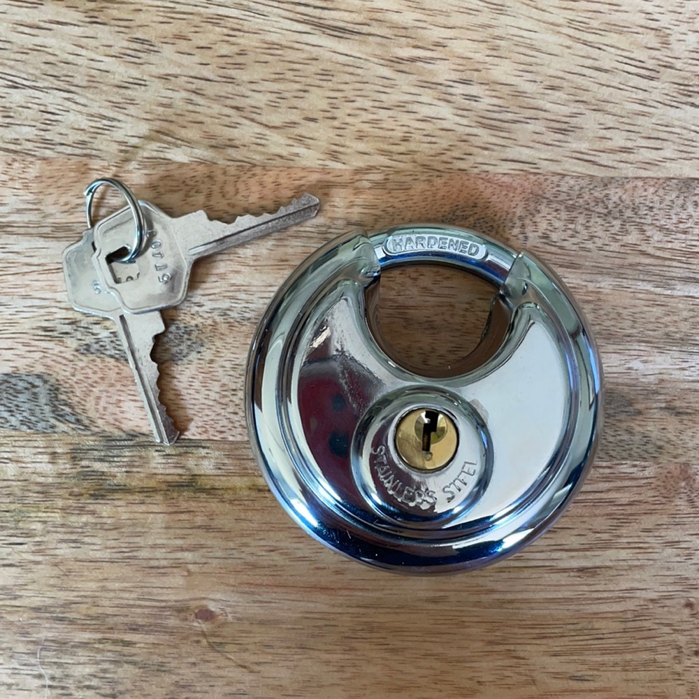 Promax Padlock Security Stainless Steel Gym Locker